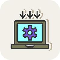 Data Processing Vector Icon Design