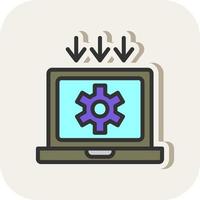 Data Processing Vector Icon Design