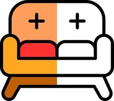 Sofa Vector Icon Design