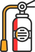 Fire Extinguisher Vector Icon Design