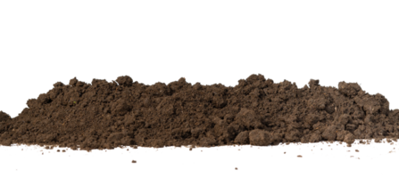 pile of soil for banner element png