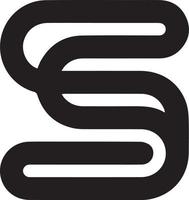 Lettermark Logo From Letter S Vector File