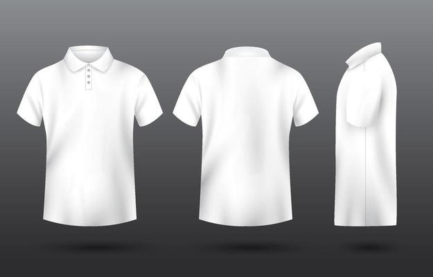 White Polo Shirt Vector Art, Icons, and Graphics for Free Download