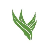 Aloe Vera logo icon design symbol beauty vector