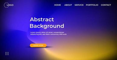 Minimalist landing page abstract colorful holographic mesh background. Website UI design background. Eps 10 vector