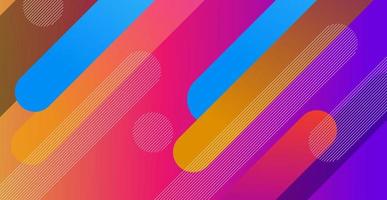 abstract colorful gradient liquid color with geometric shape background. eps10 vector