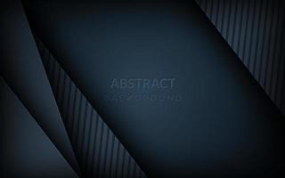 abstract dark background gradient shapes. navy blue modern texture background vector