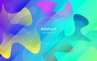 minimal abstract colorful green blue purple liquid color gradient, fluid shape geometric with dots background. eps10 vector