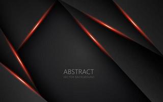 abstract light orange black space frame layout design tech triangle concept gray texture background. eps10 vector