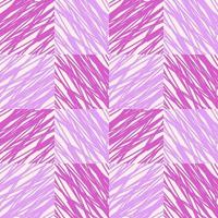 Geometric vector grunge pink texture. Abstract square seamless pattern.