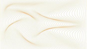 Line waves on white background, abstract background vector design