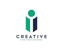 i i creative Logo design Business logo vector