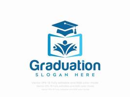 Graduation or education logo vector