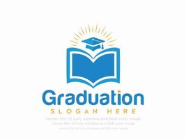 graduation or education logo vector