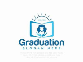 Graduation or education logo vector