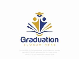 graduation or education logo vector