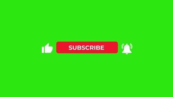 YouTube Subscribe Button, Green Screen, YouTube video