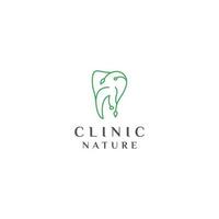 Dental logo icon design template vector