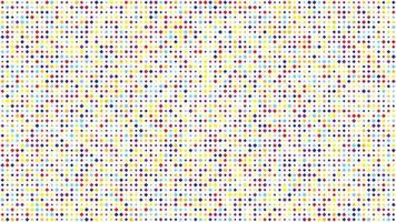 Abstract geometric background of squares. Multicolor pixel background with empty space. Vector illustration.