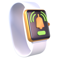 3d Smartwatch Benachrichtigung png