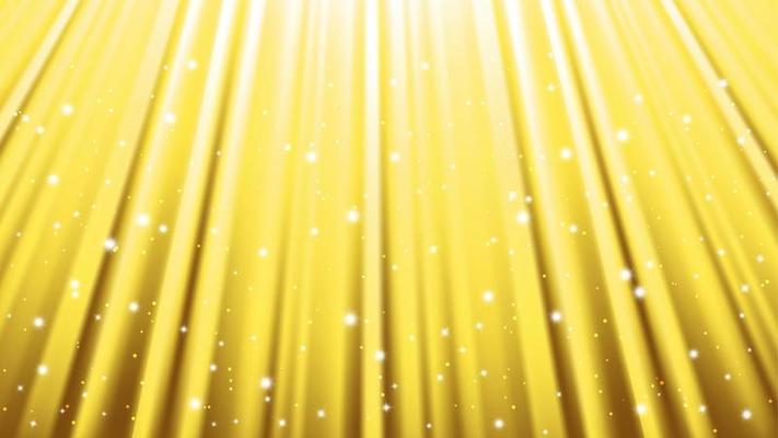 Sunlight rays background with light effects. Yellow backdrop with light of radiance. Vector illustration