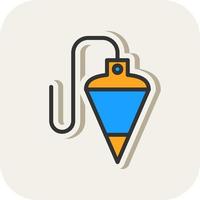 Plumb Bob Vector Icon Design