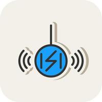 Wireless Charging Vector Icon Design