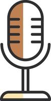 Microphone Vector Icon Design