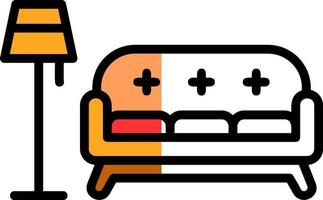 Sofa Vector Icon Design