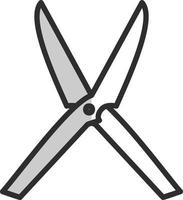 Secateurs Vector Icon Design