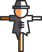 Scarecrow Vector Icon Design