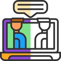 Meeting Vector Icon Design