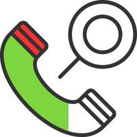 Phone Call Vector Icon Design