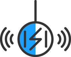 Wireless Charging Vector Icon Design