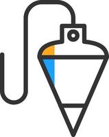 Plumb Bob Vector Icon Design