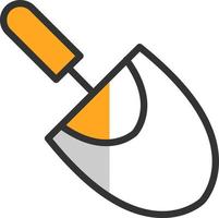Trowel Vector Icon Design