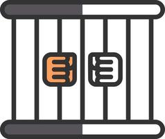 Jail Vector Icon Design