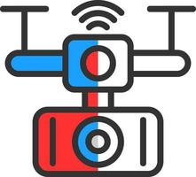 Drone Vector Icon Design