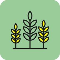 Wheat Vector Icon Design