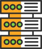 Big Data Vector Icon Design