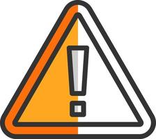 Caution Vector Icon Design