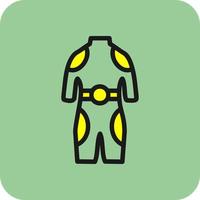 Diving Suit Vector Icon Design