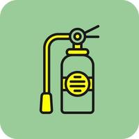 Fire Extinguisher Vector Icon Design