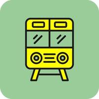 Train Vector Icon Design