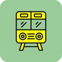 Train Vector Icon Design