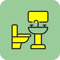 Toilet Vector Icon Design