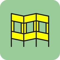 Partition Vector Icon Design