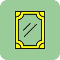 Mirror Vector Icon Design