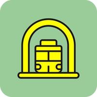 Subway Vector Icon Design