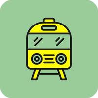 Train Vector Icon Design